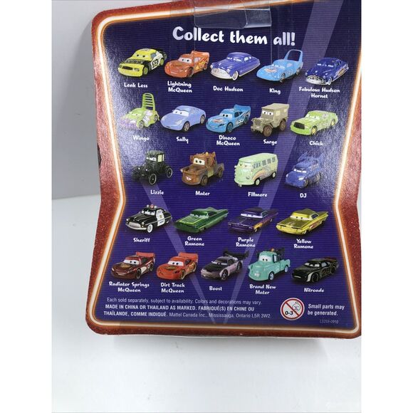 Disney Pixar Cars Supercharged Wingo Diecast 1:55 . Sealed - Picture 9 of 11